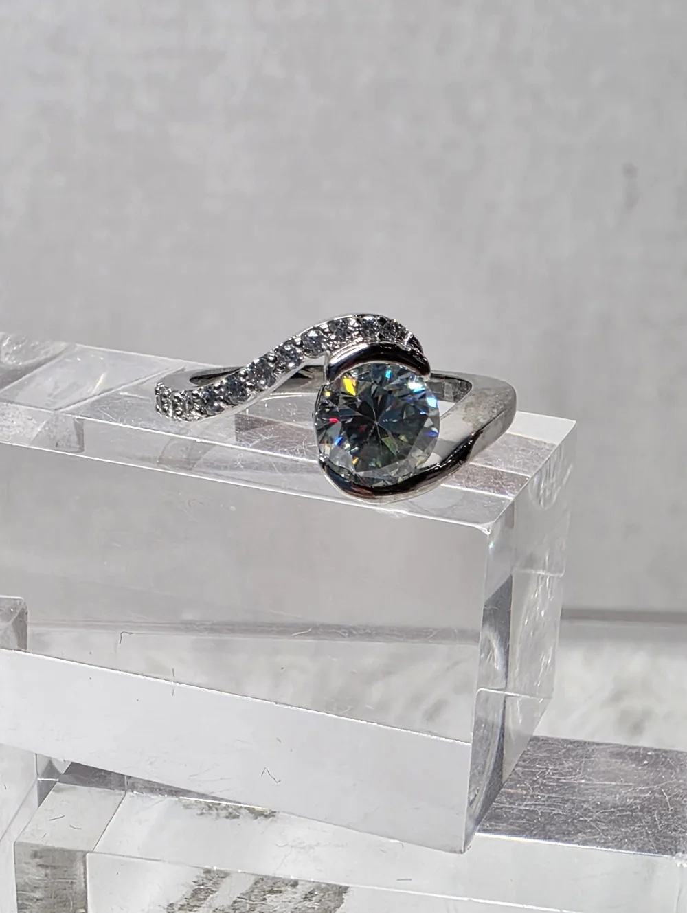 Moissanite Ring